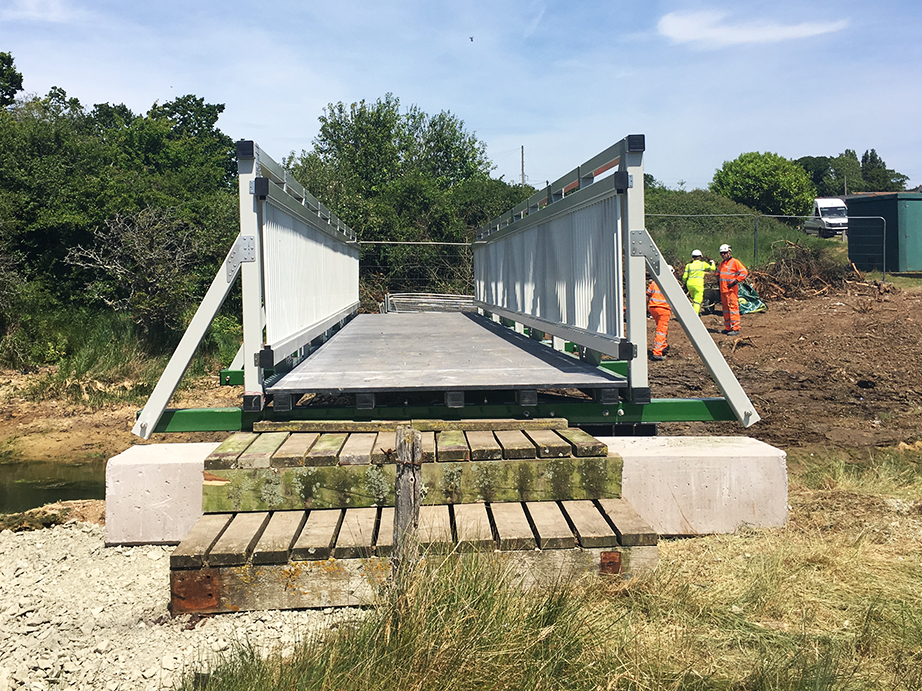 Beaver Bridges precast blocks