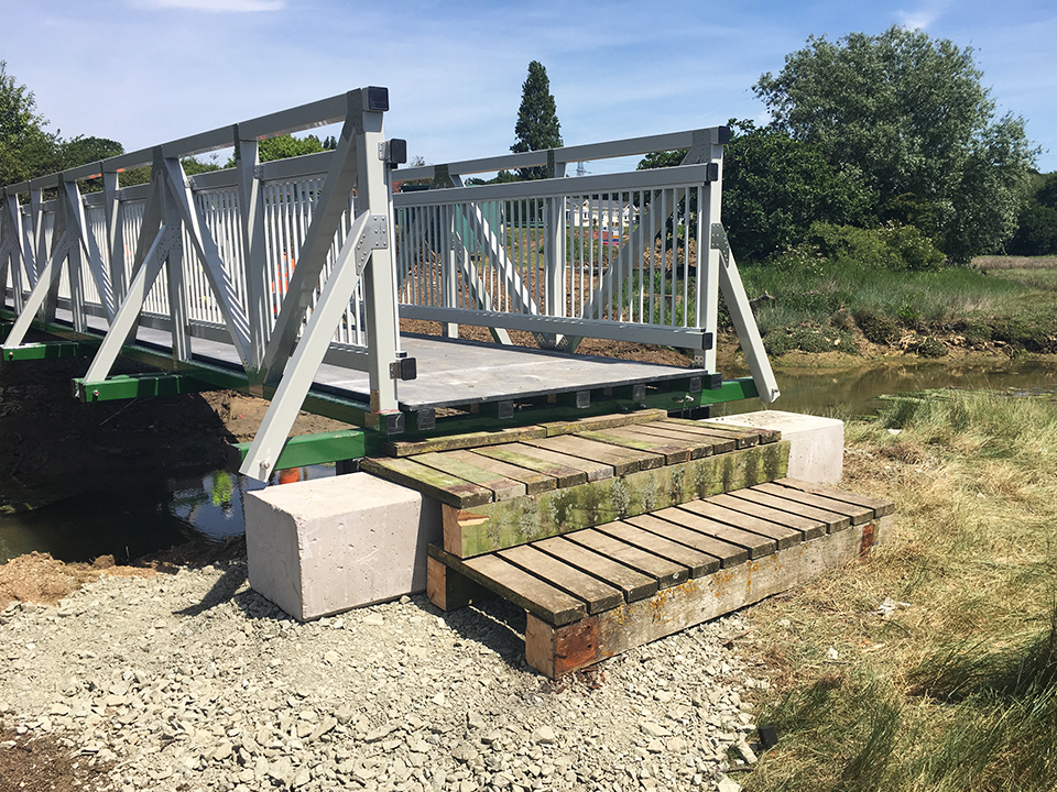 Beaver Bridges precast blocks
