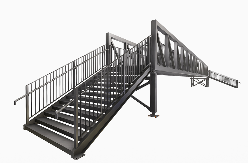 Beaver Bridges pedestrian bridge design