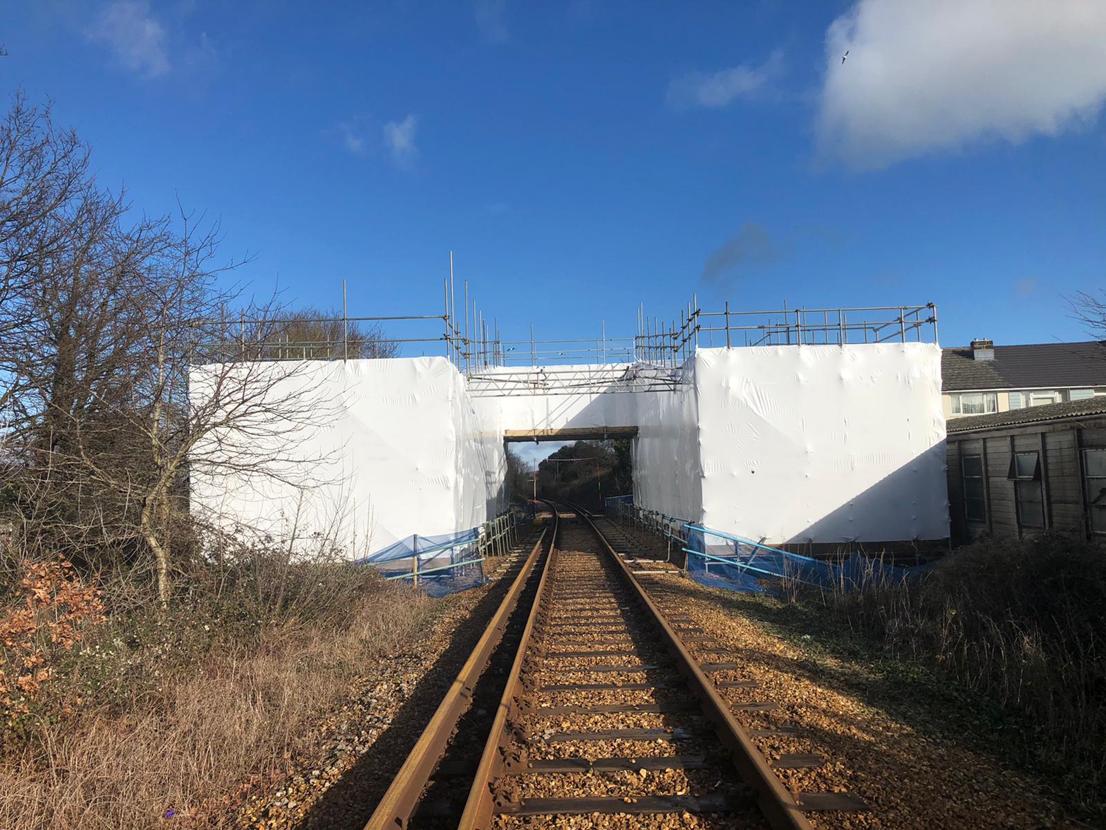 Beaver Bridges Alresford Road footbridge replacement