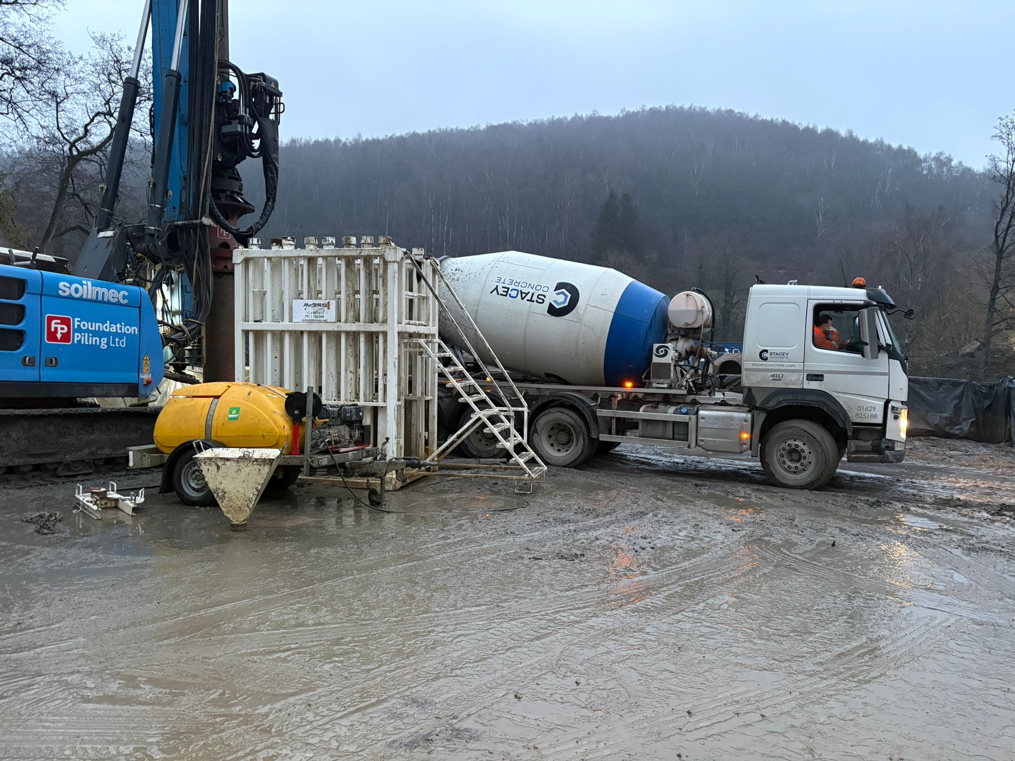 Cement Truck - Beaver Bridges