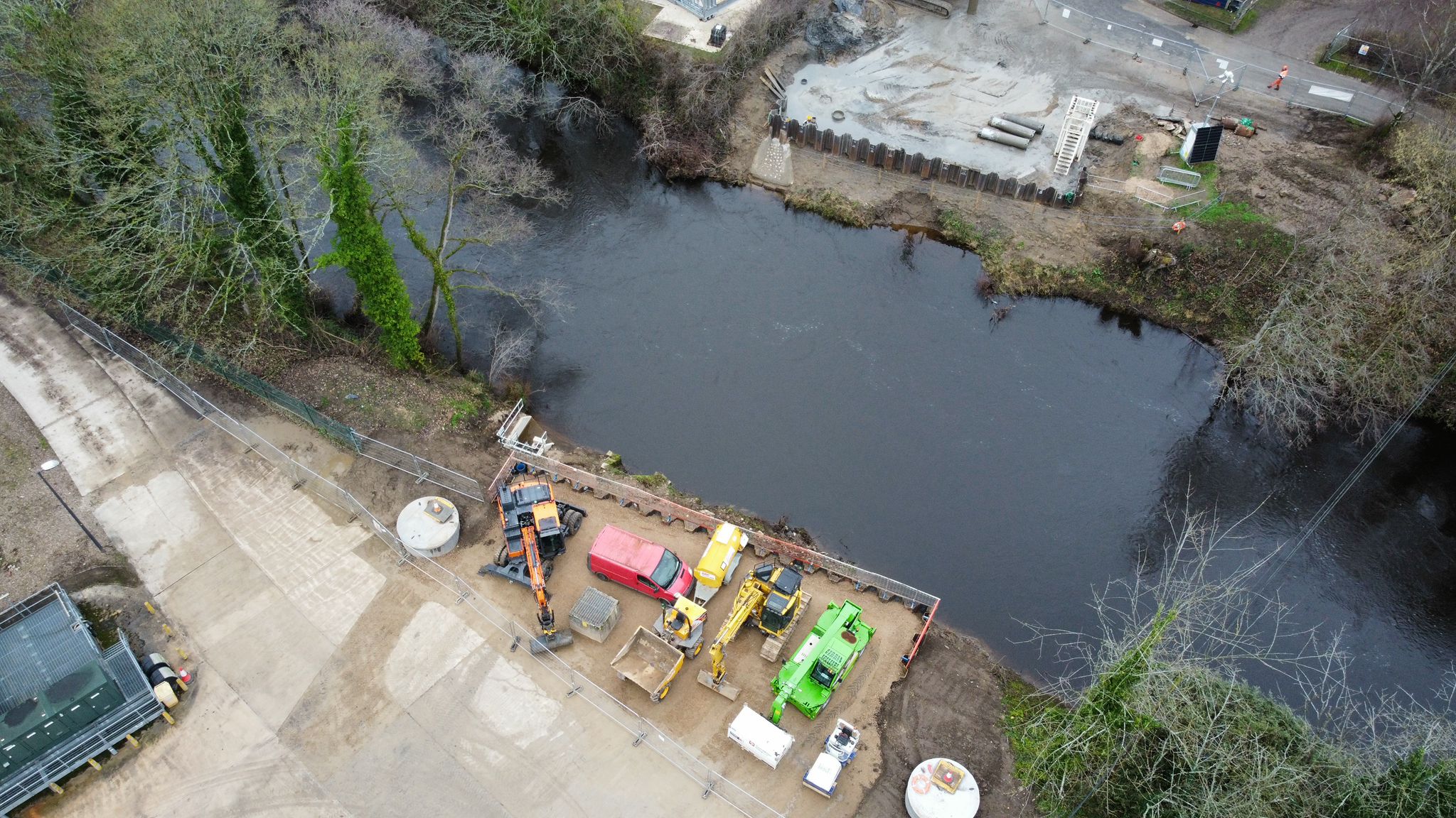 Complete Civil Works for Bridge Foundations