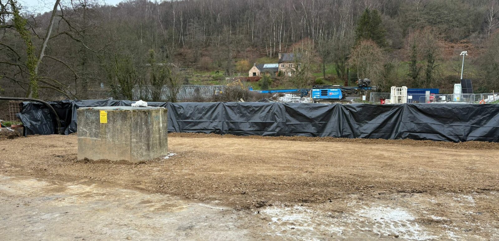 Bridge Construction Site