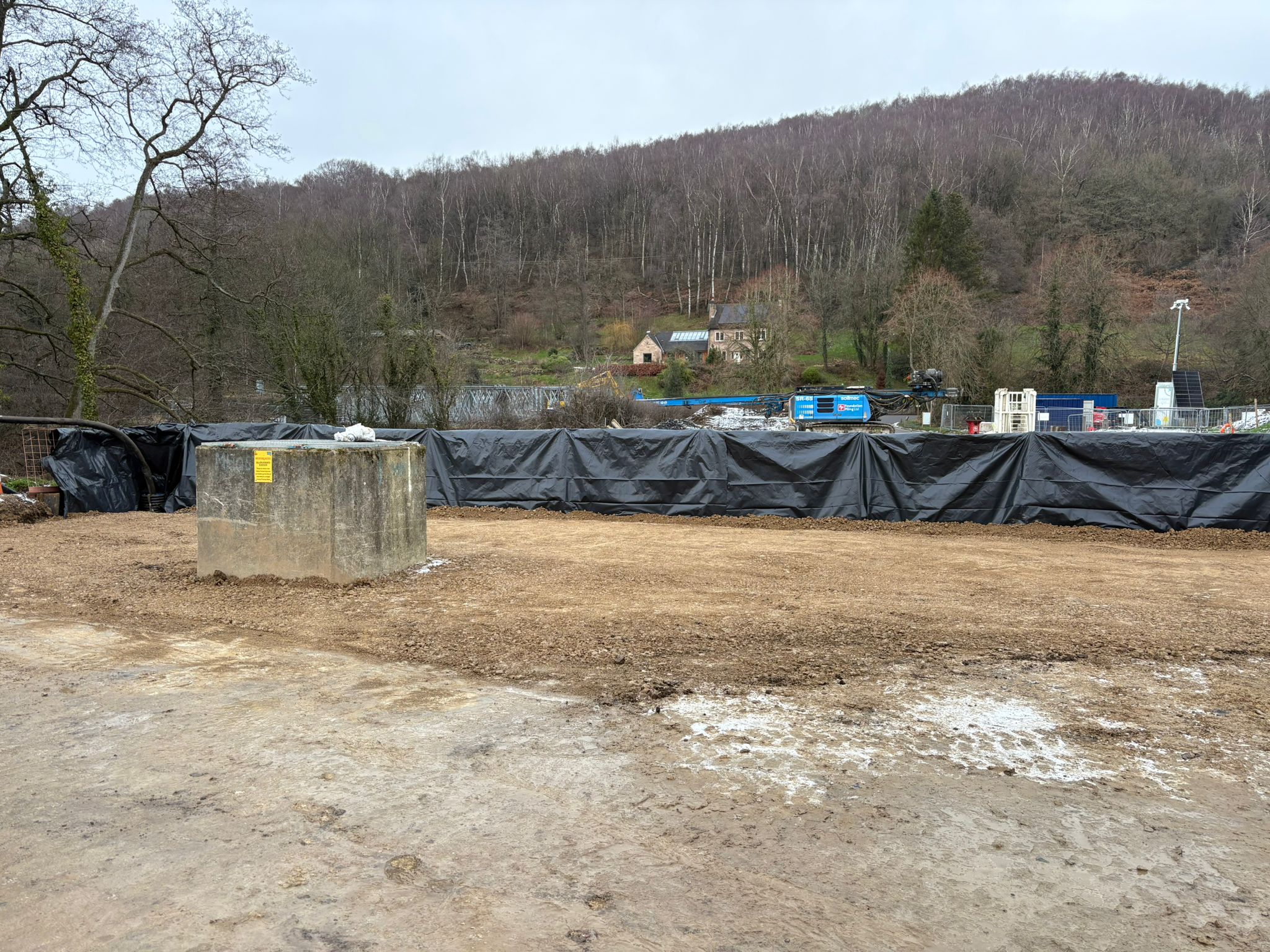Bridge Construction Site