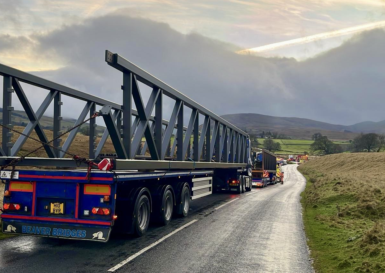 Bridge delivery by Beaver Bridges