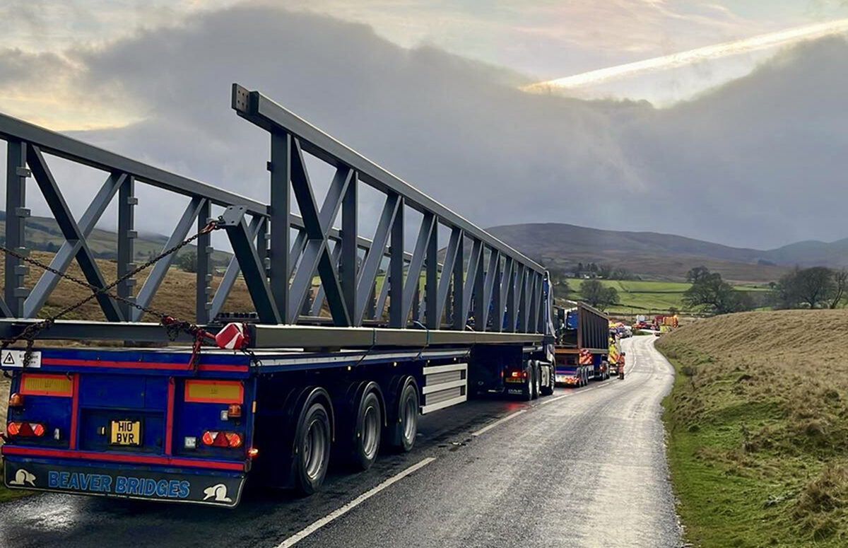 Bridge Installation - Bridge Delivery