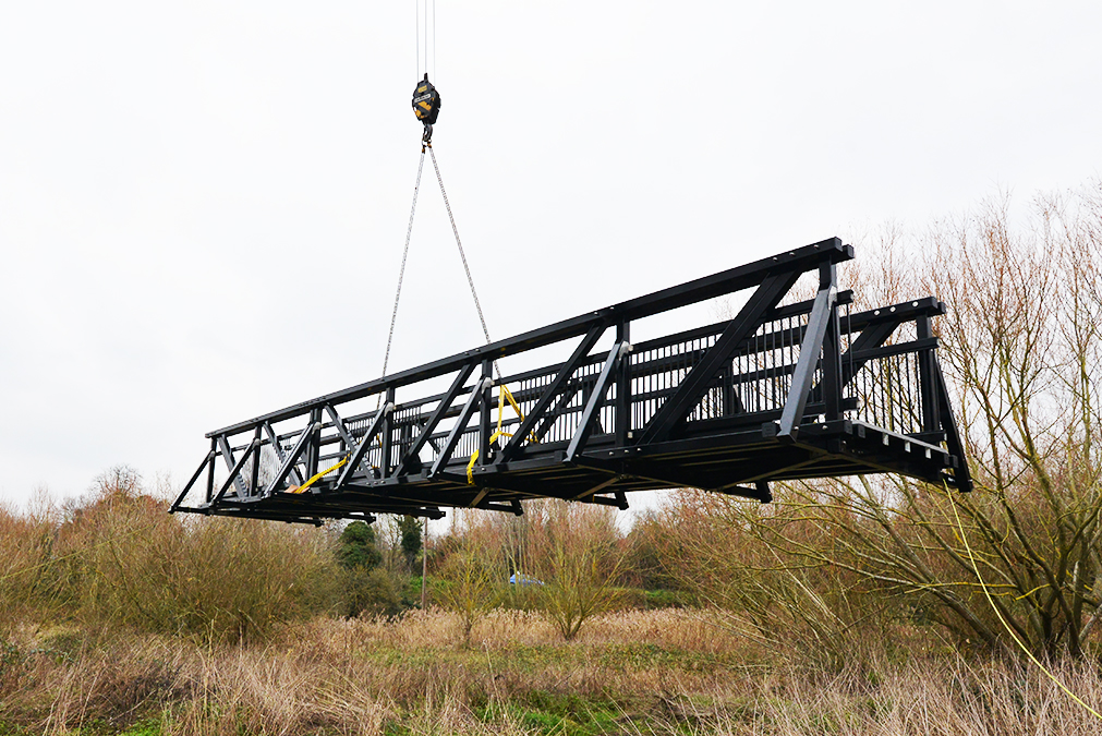 Bridleway bridge replacement | Composites FRP Bridges | Beaver Bridges