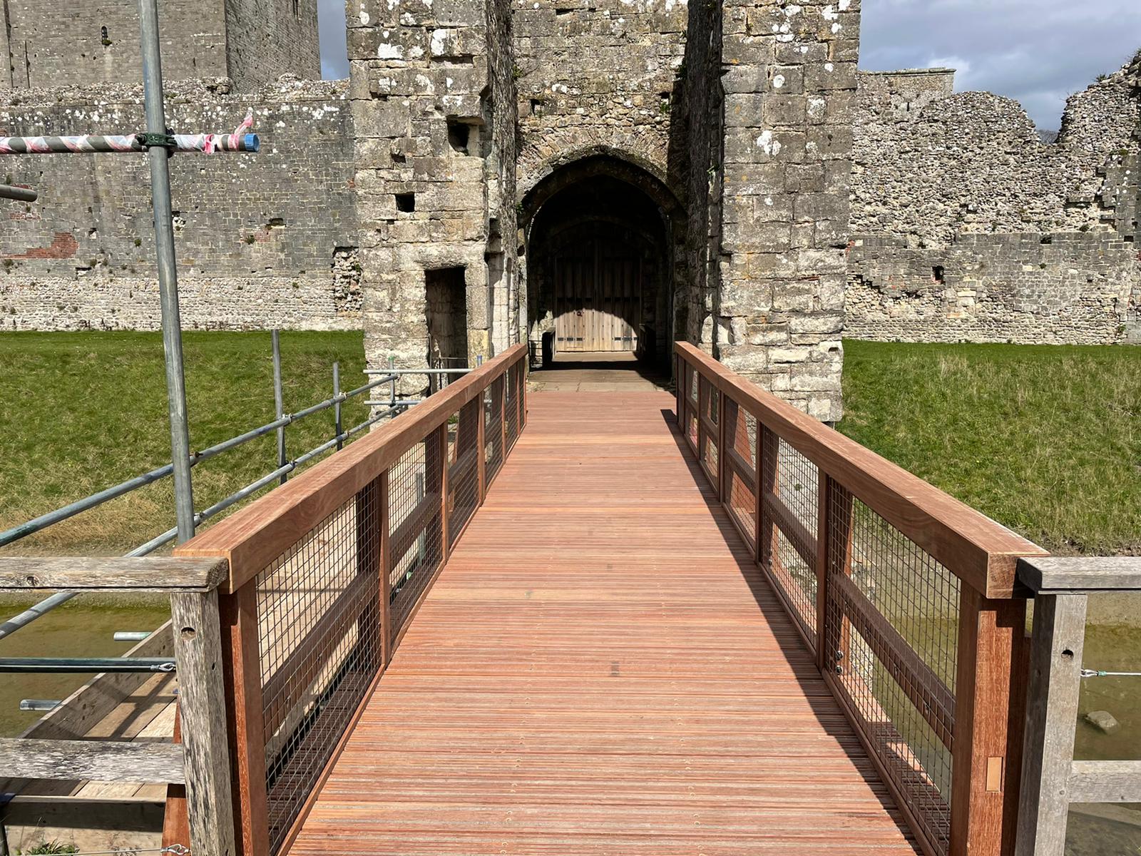 Porchester Castle | Timber Bridge | Beaver Bridges