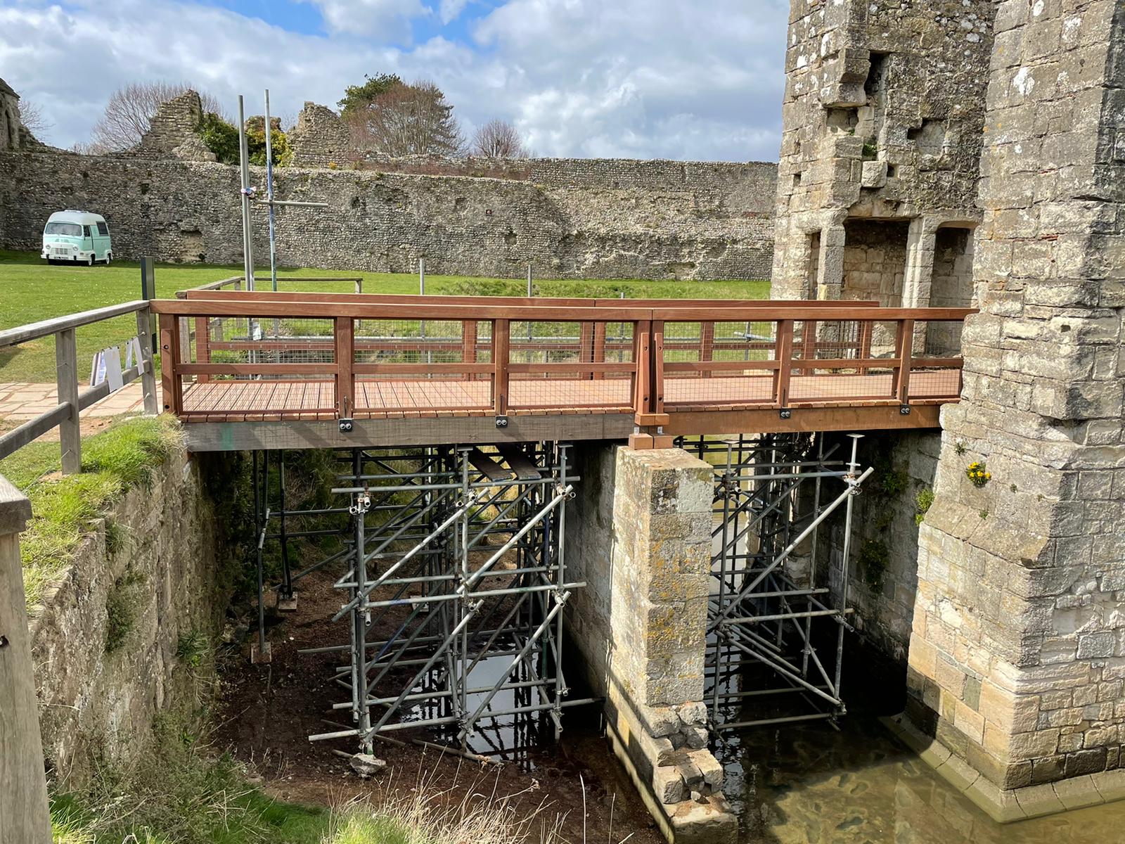 Porchester Castle | Timber Bridge | Beaver Bridges