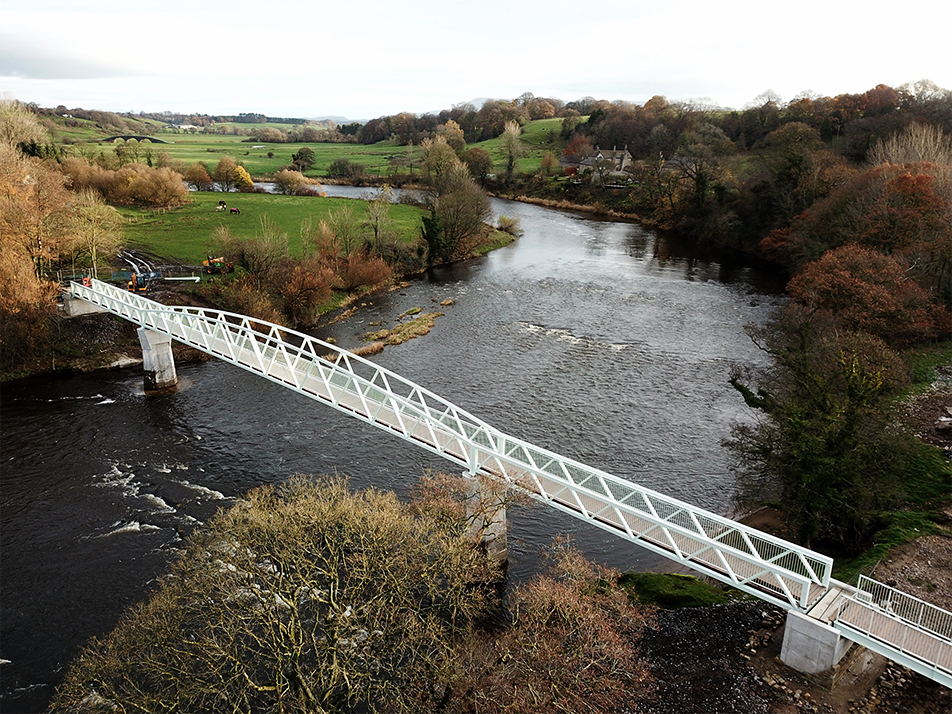 Dinckley Footbridge | Steel Bridges | Beaver Bridges