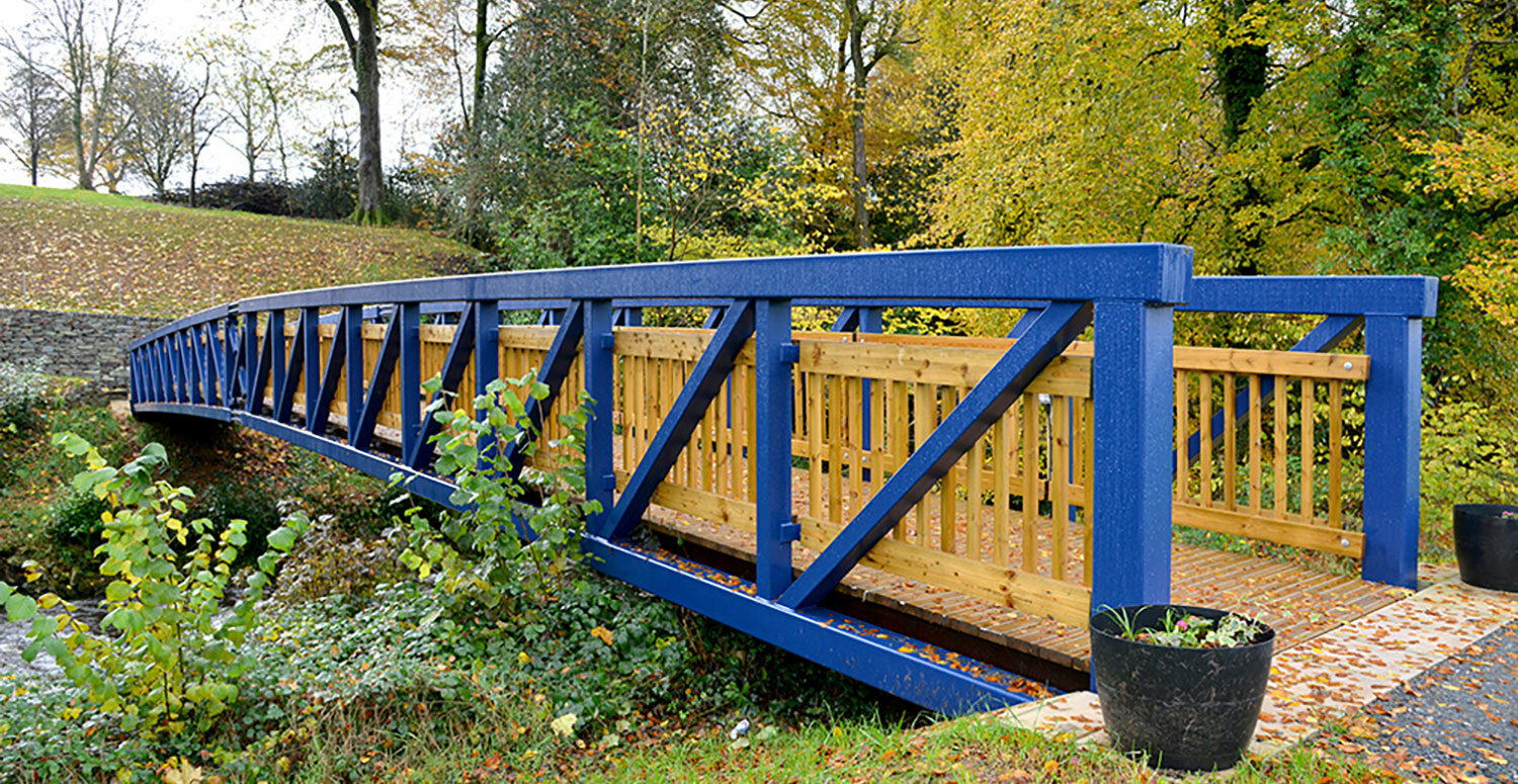 Mount Kelly River footbridge | Steel Bridges | Beaver Bridges
