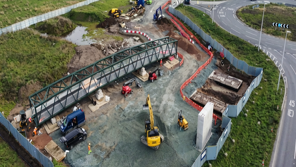 Oswestry Footbridge | Beaver Bridges
