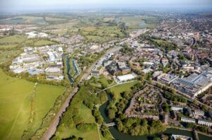 Oxpens Bridge Contract: aerial photo 